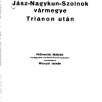 Jász-Nagykun-Szolnok vármegye Trianon után